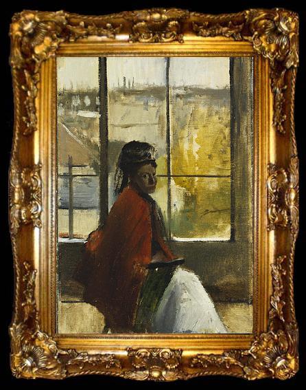 framed  Edgar Degas Alice Villette, ta009-2